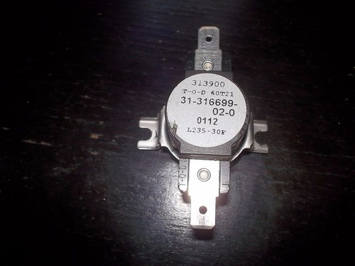 Range oven limit thermostat - limit,